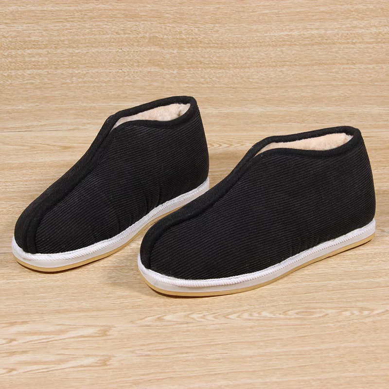 Men Shoes Online - Pantofole Invernali in Stile Pechino Antico