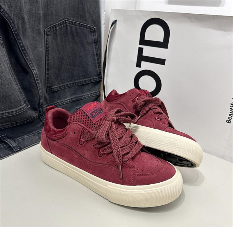 Men'S Shoes Target - Scarpe in tela rosse da uomo,