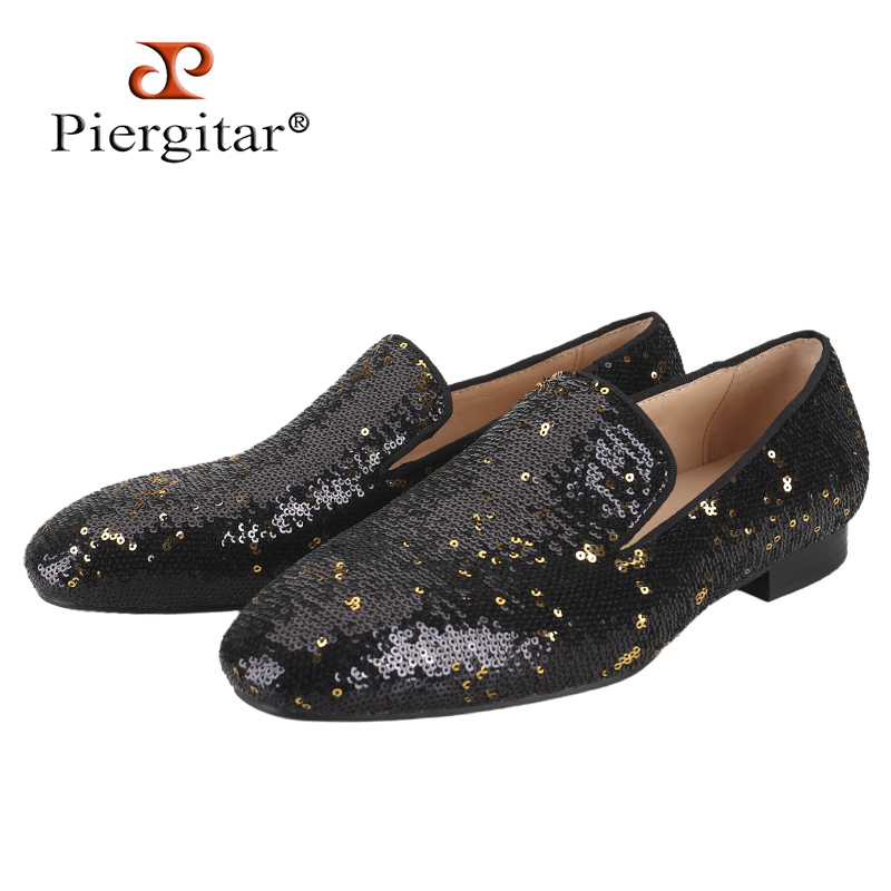 Men Shoes Red Bottom - Piergitar Lussuoso Mocassini da uomo in