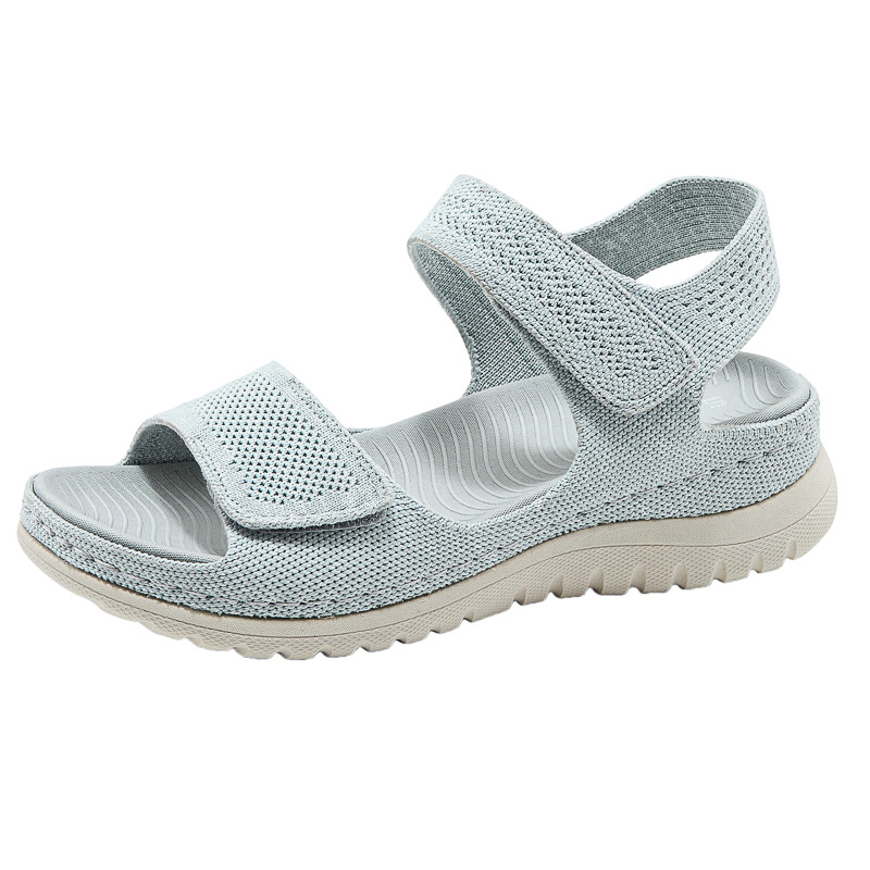 Velcro Strap Sandal - Sandali Sportivi da Donna con Piattaforma