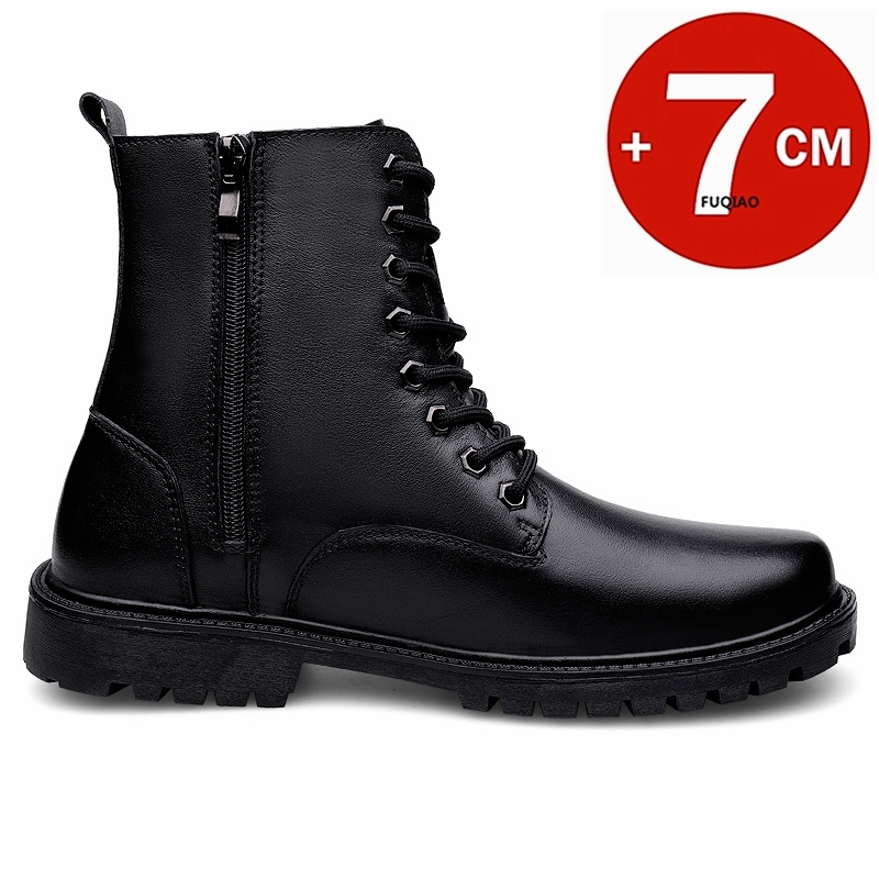 Stivali rialzati in vera pelle - Men Shoes Boss recensione e prezzo