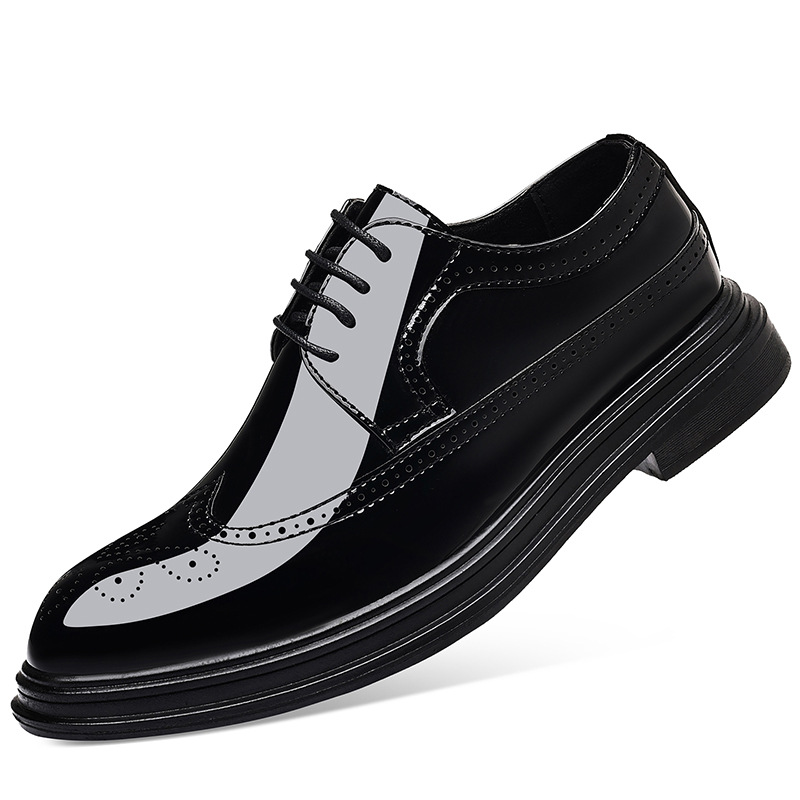 Scarpe eleganti da uomo in ver - Oxford Brogue Leather recensione e prezzo