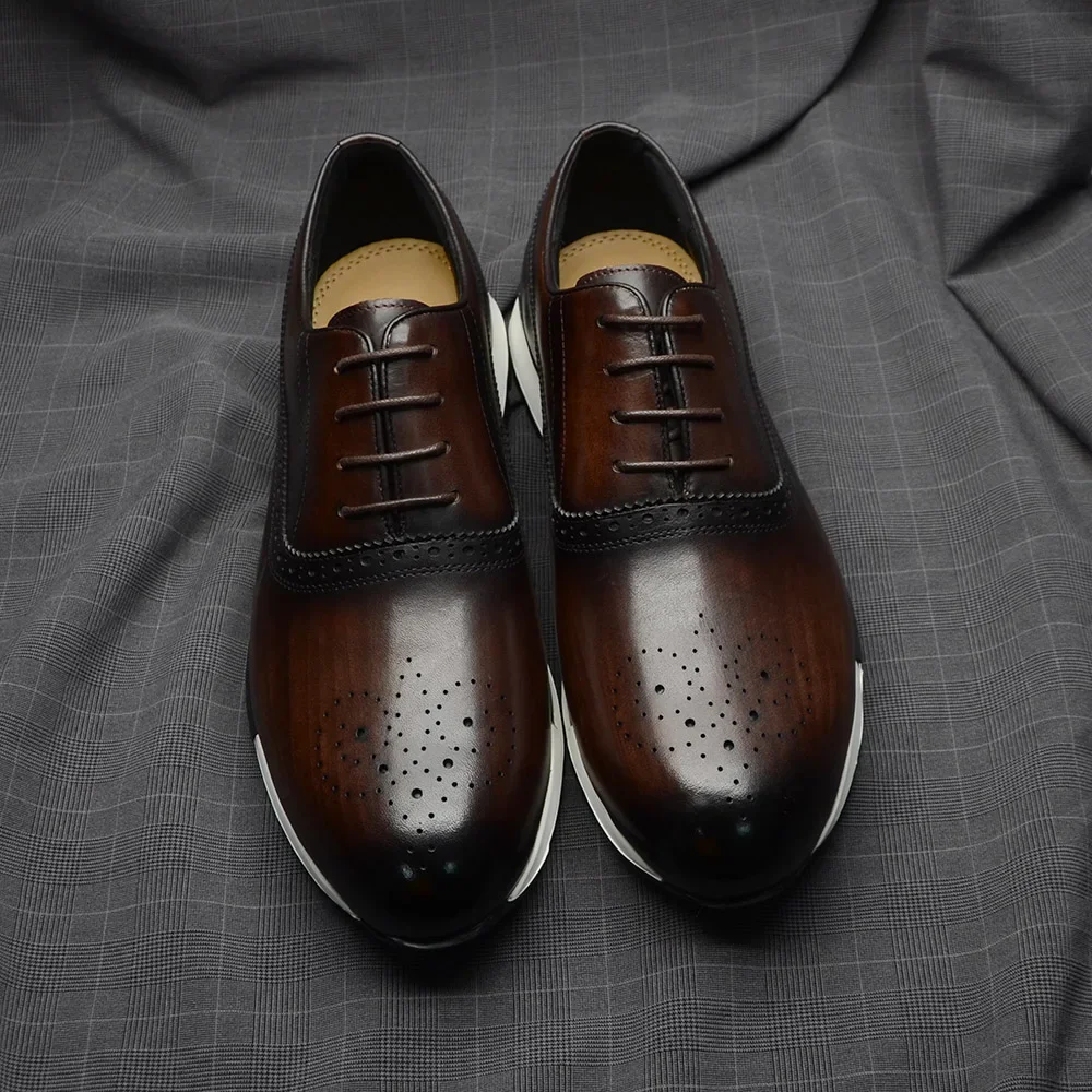 Scarpe da ginnastica Oxford in - Oxford Brogue Leather recensione e prezzo