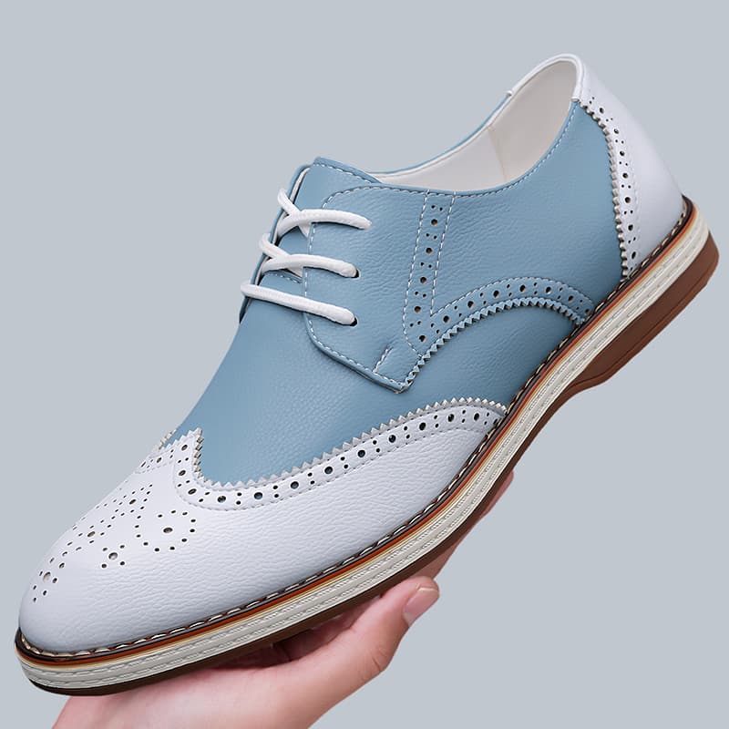 Scarpe Oxford Brogue bicolore  - Oxford Brogue Leather recensione e prezzo