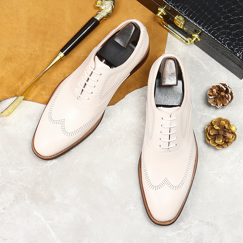 Scarpe Brogue bianche Concise  - Oxford Brogue Leather recensione e prezzo