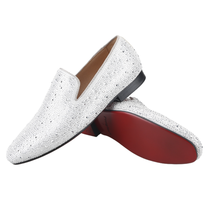 Mocassini da uomo in vera pell - Men Shoes Red Bottom recensione e prezzo