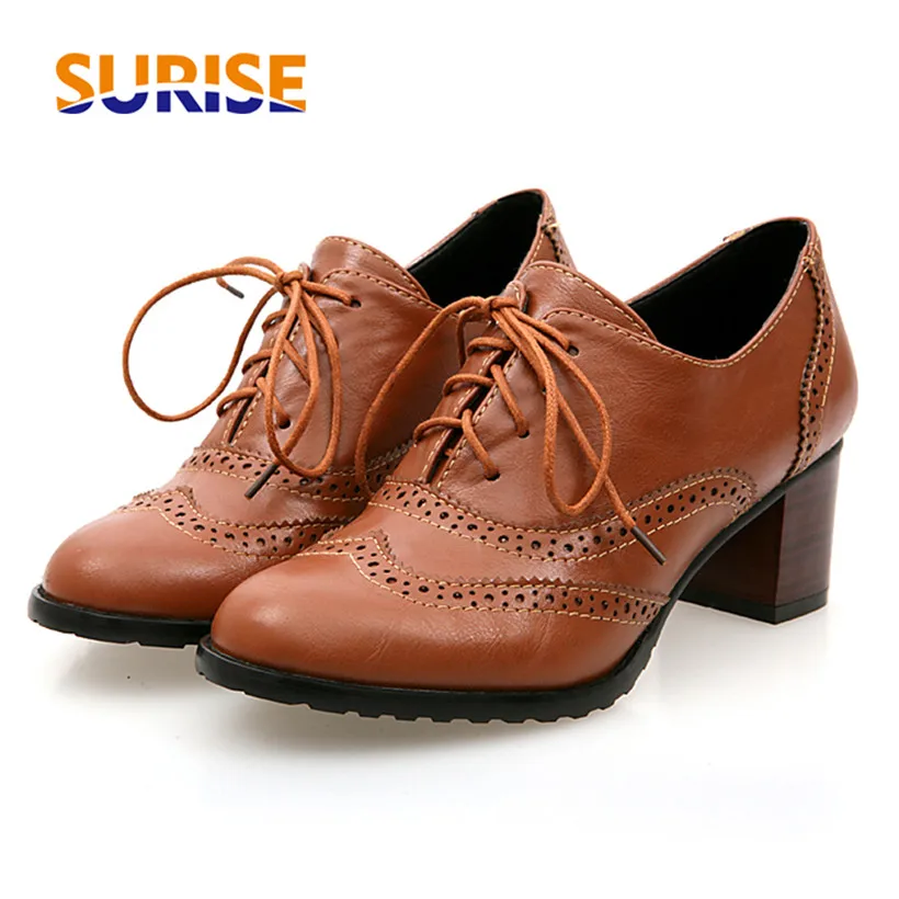 Oxford da donna britanniche Dé - Oxford Brogue Leather recensione e prezzo