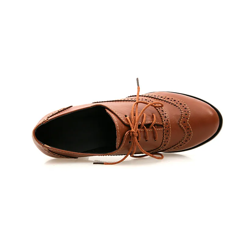 Oxford da donna britanniche Dé - Oxford Brogue Leather recensione e prezzo