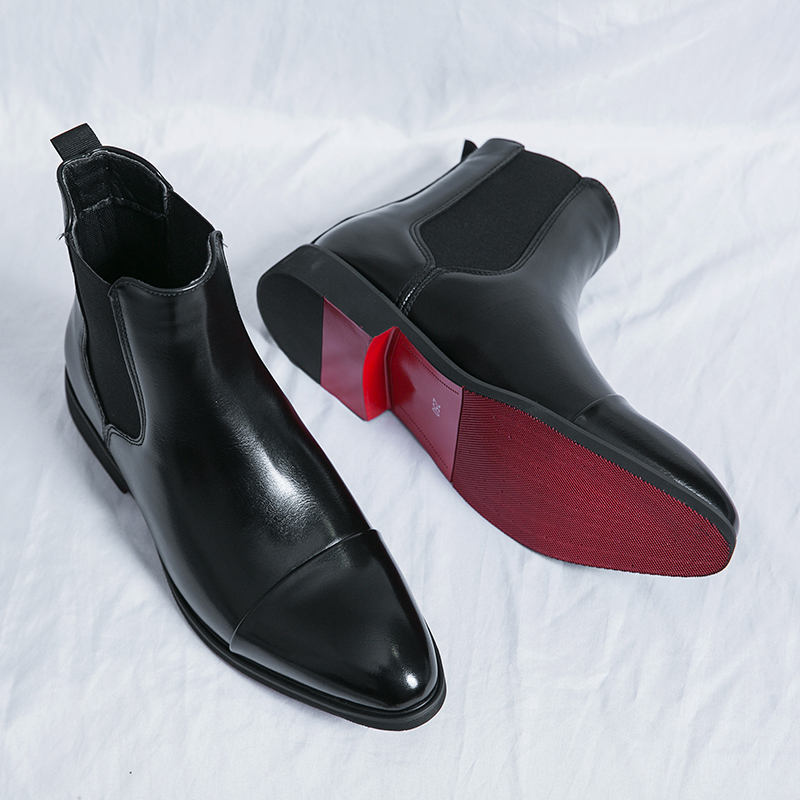 Stivaletti Chelsea da uomo Sti - Men Shoes Red Bottom recensione e prezzo