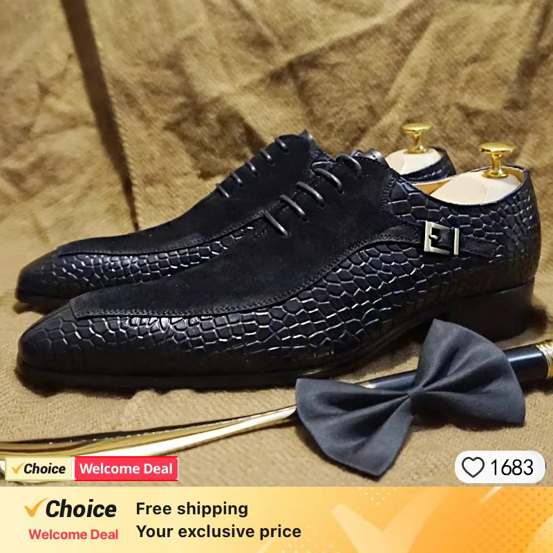 Scarpe Eleganti da Uomo in Pel - Men Shoes Eu To Us Size recensione e prezzo