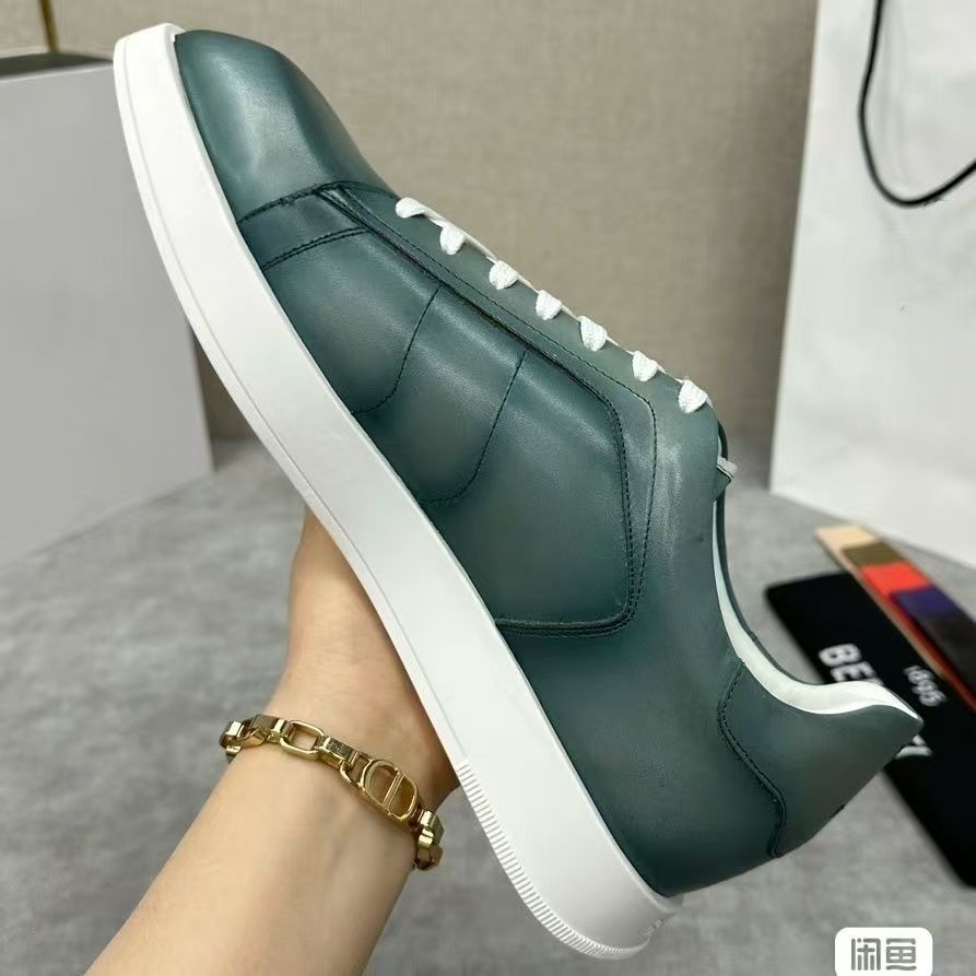 Scarpe da uomo in vera pelle d - Men Shoes Eu To Us Size recensione e prezzo