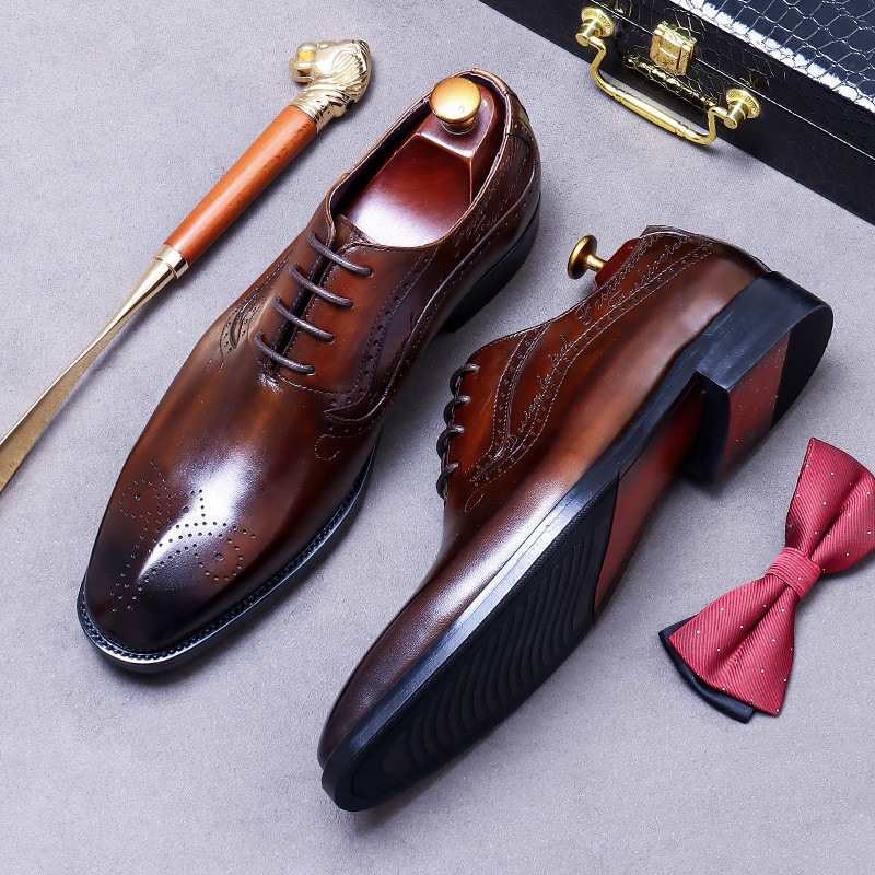Scarpe Oxford Brogue Vintage d - Oxford Brogue Leather recensione e prezzo