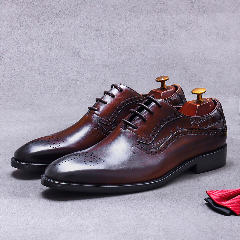 Scarpe Oxford Brogue Vintage d - Oxford Brogue Leather recensione e prezzo