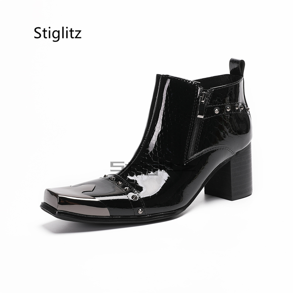 Stivali Chelsea da Uomo in Pel - Men Shoes Size 11 recensione e prezzo