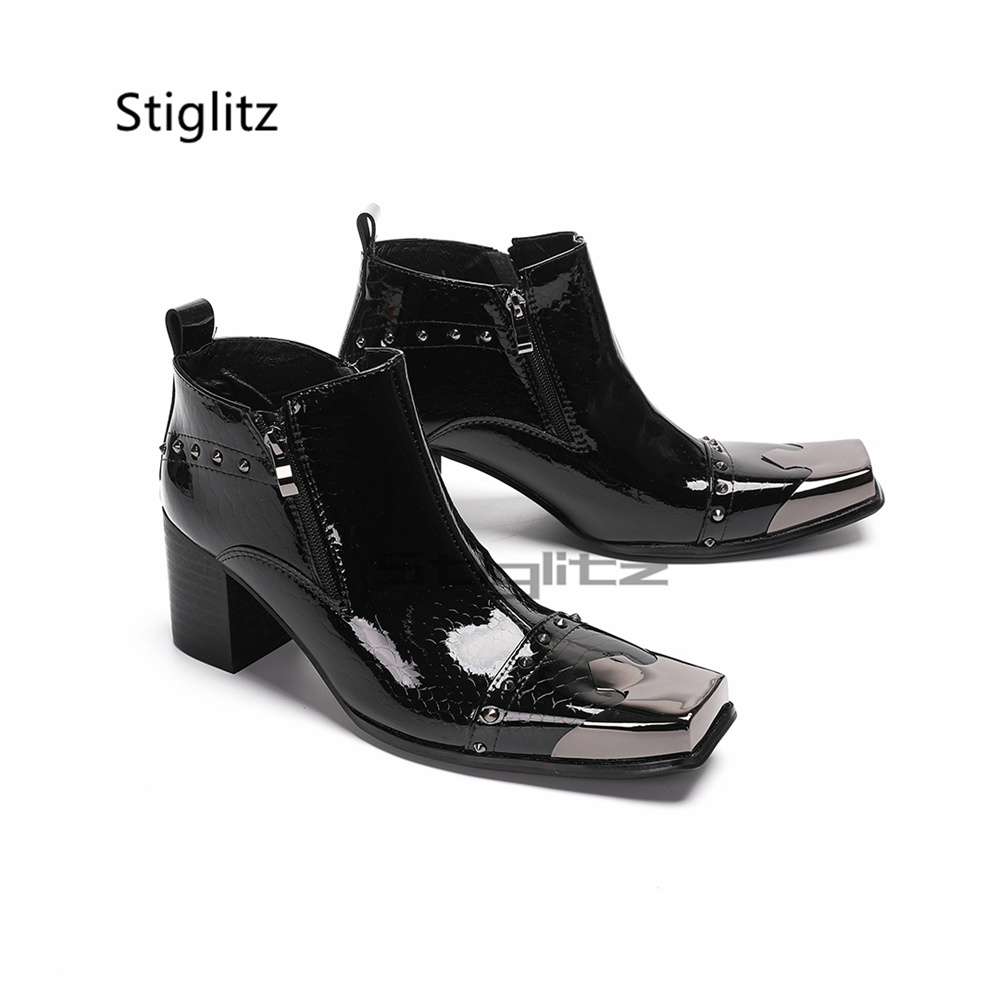 Stivali Chelsea da Uomo in Pel - Men Shoes Size 11 recensione e prezzo