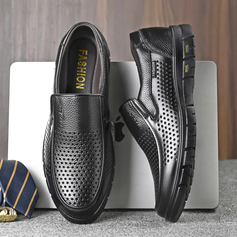 Sandali da uomo in vera pelle  - Men Shoes Eu To Us Size recensione e prezzo