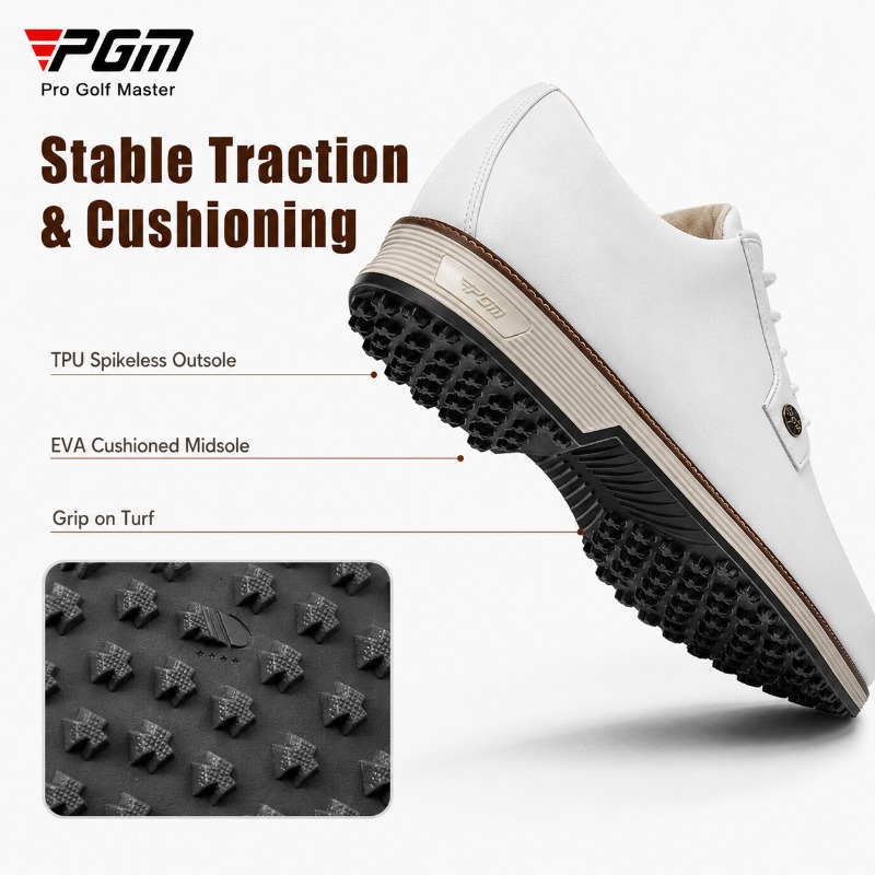 Scarpe da golf da uomo in pell - Men Shoes Eu To Us Size recensione e prezzo