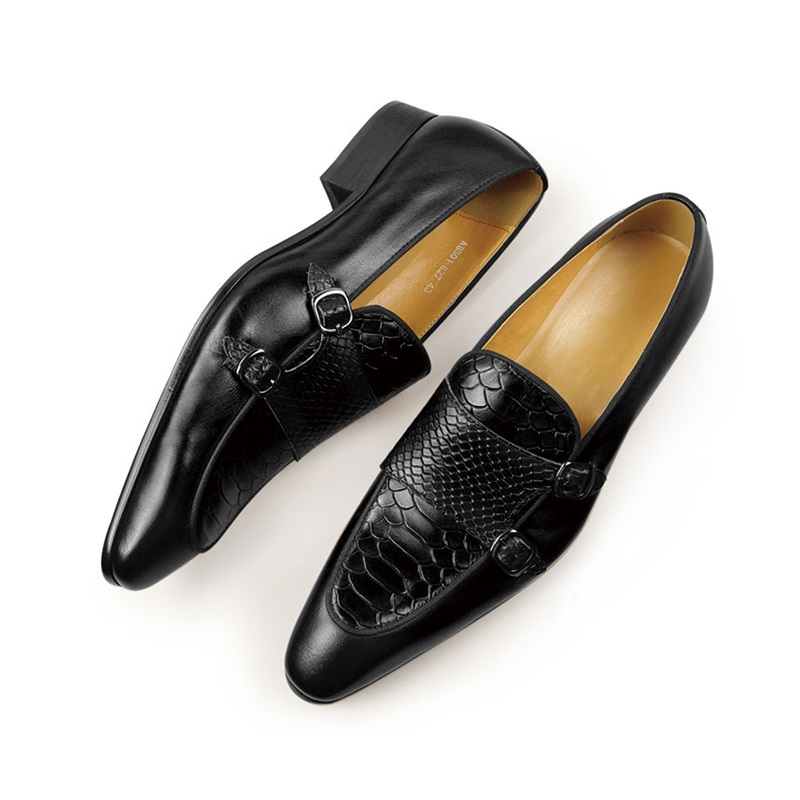 Scarpe comode da uomo in pelle - Men Shoes Red Bottom recensione e prezzo