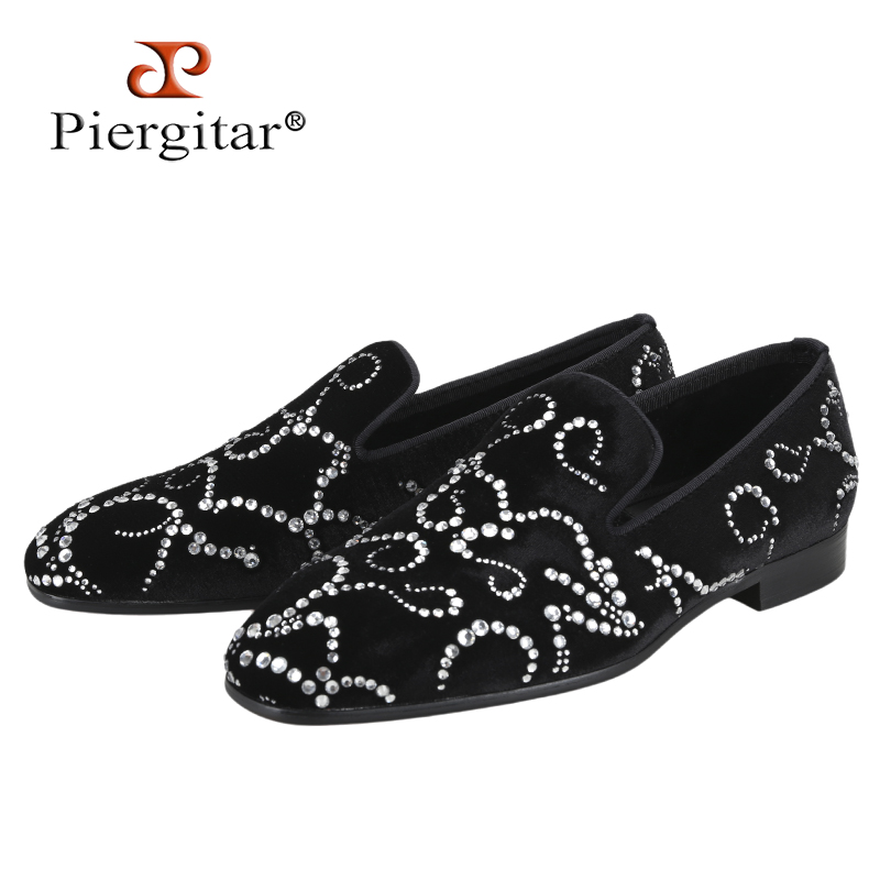 Mocassini con Strass in vellut - Men Shoes Red Bottom recensione e prezzo