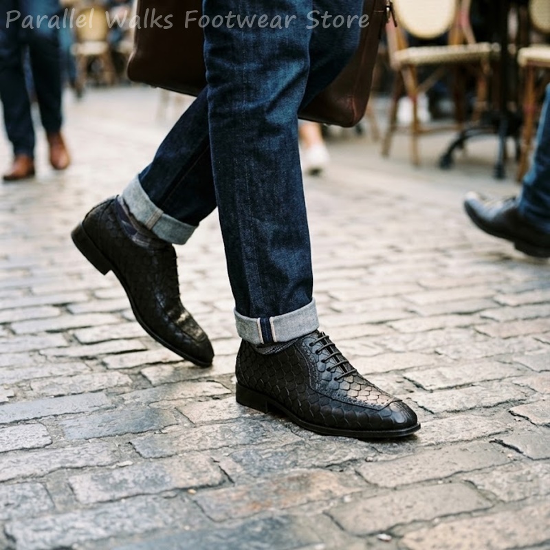 Scarpe Oxford da uomo in pelle - Oxford Brogue Leather recensione e prezzo