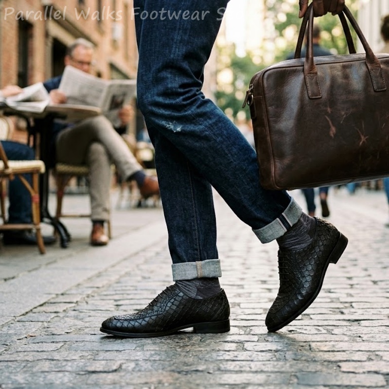 Scarpe Oxford da uomo in pelle - Oxford Brogue Leather recensione e prezzo