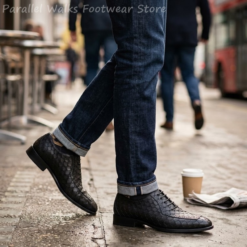 Scarpe Oxford da uomo in pelle - Oxford Brogue Leather recensione e prezzo