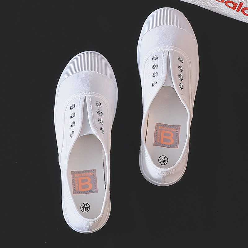 Nuove scarpe di tela bianche d - Casual Sneaker Low recensione e prezzo