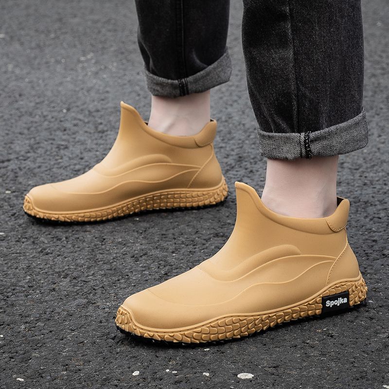 Stivali da pioggia corti stile - Men Shoes Offer recensione e prezzo