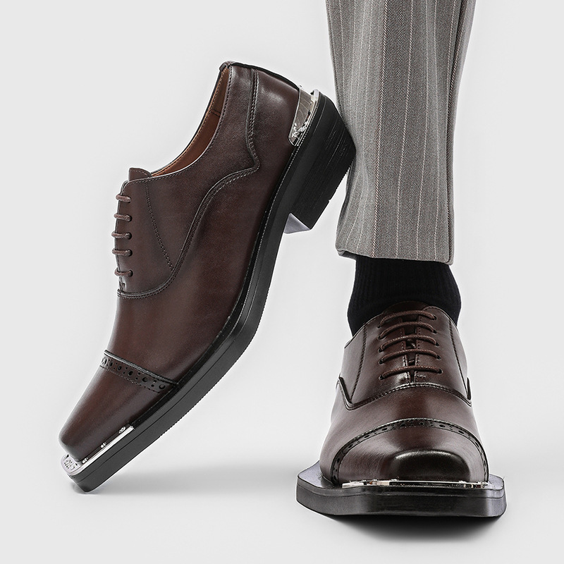Scarpe da uomo alla moda hip h - Oxford Brogue Leather recensione e prezzo