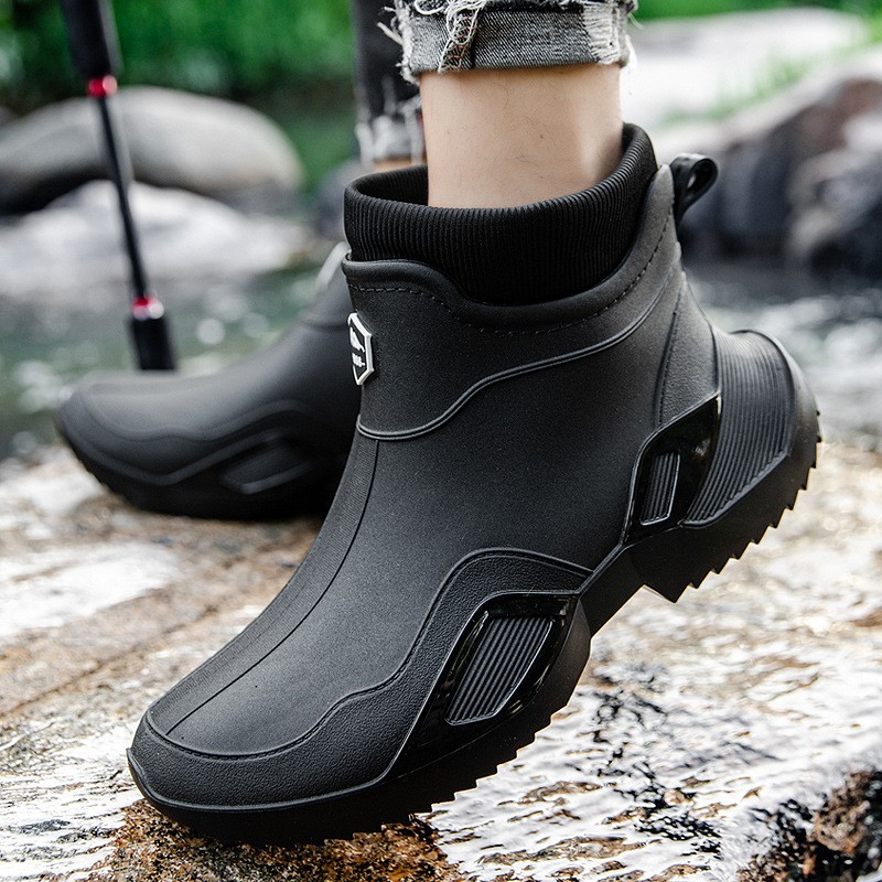 Warm Rain Boots Men Winter Wat - Men Shoes Online recensione e prezzo