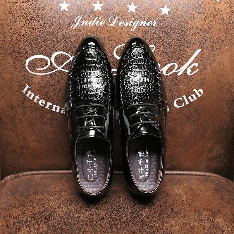 Scarpe eleganti da uomo in pel - Oxford Brogue Leather recensione e prezzo